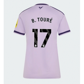 Newcastle United Bazoumana Toure #17 Maglia Gara Terza Repliche 2026-27 Donna Maniche Corte